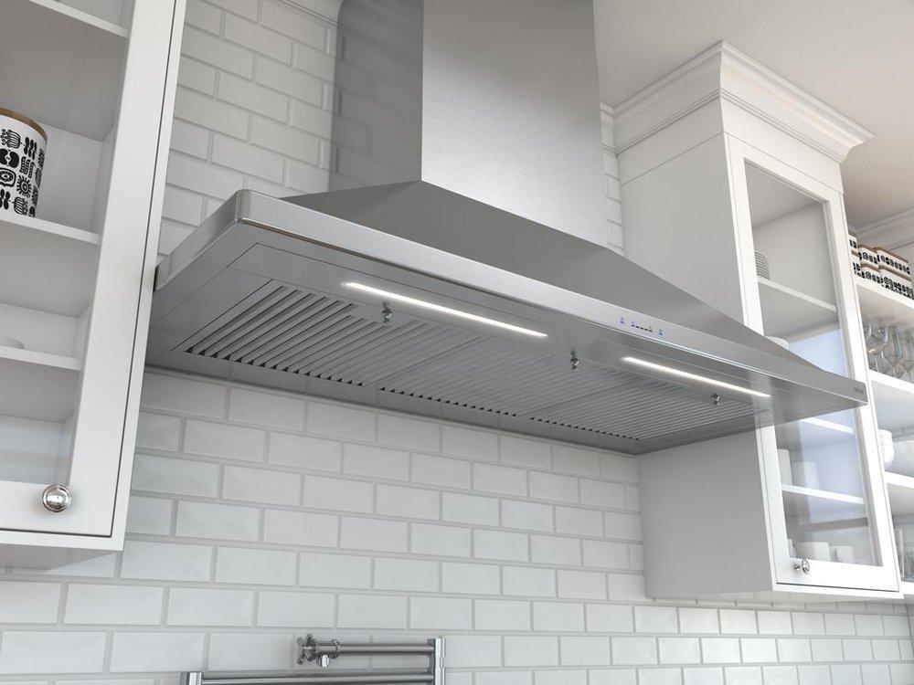 Zephyr Stainless Steel Chimney Range Hood in Stainless Steel 