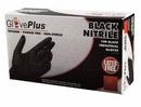 Ammex USA Black Plastic and Rubber Gloves in Black (100 per Box) 