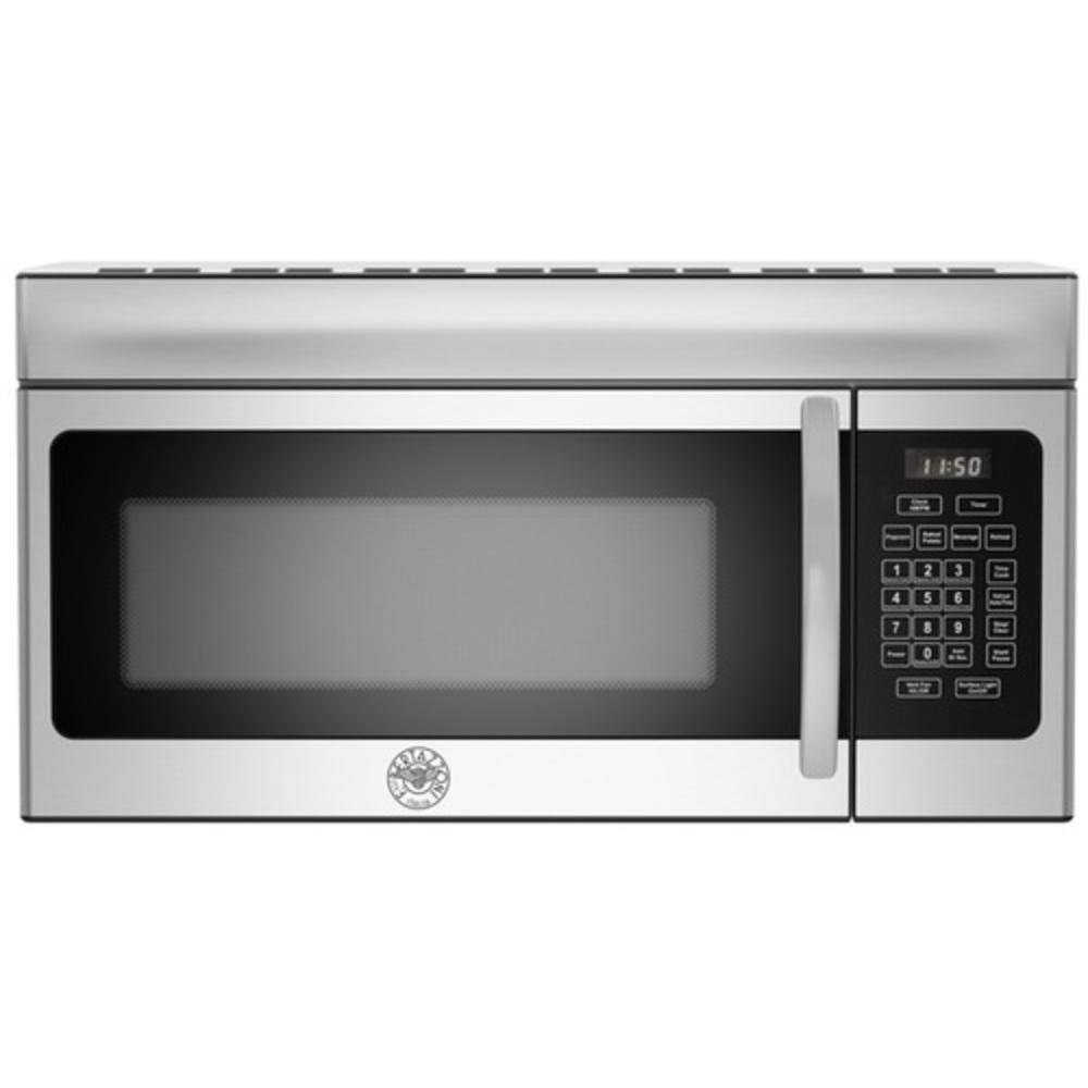 Bertazzoni Spa Enamel White 1.6 cu. ft. 1000 W Convertible Over-the-Range Microwave 