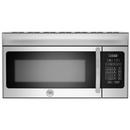 Bertazzoni Spa Enamel White 1.6 cu. ft. 1000 W Convertible Over-the-Range Microwave 