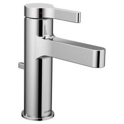 Single Handle Monoblock Bathroom Sink Faucet in Chrome