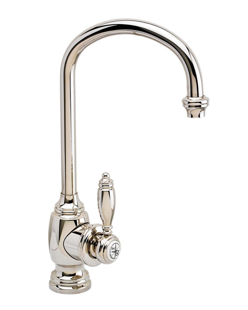 Waterstone Satin Brass 2.2 gpm 1-Hole Bar Faucet with Single Lever Handle 