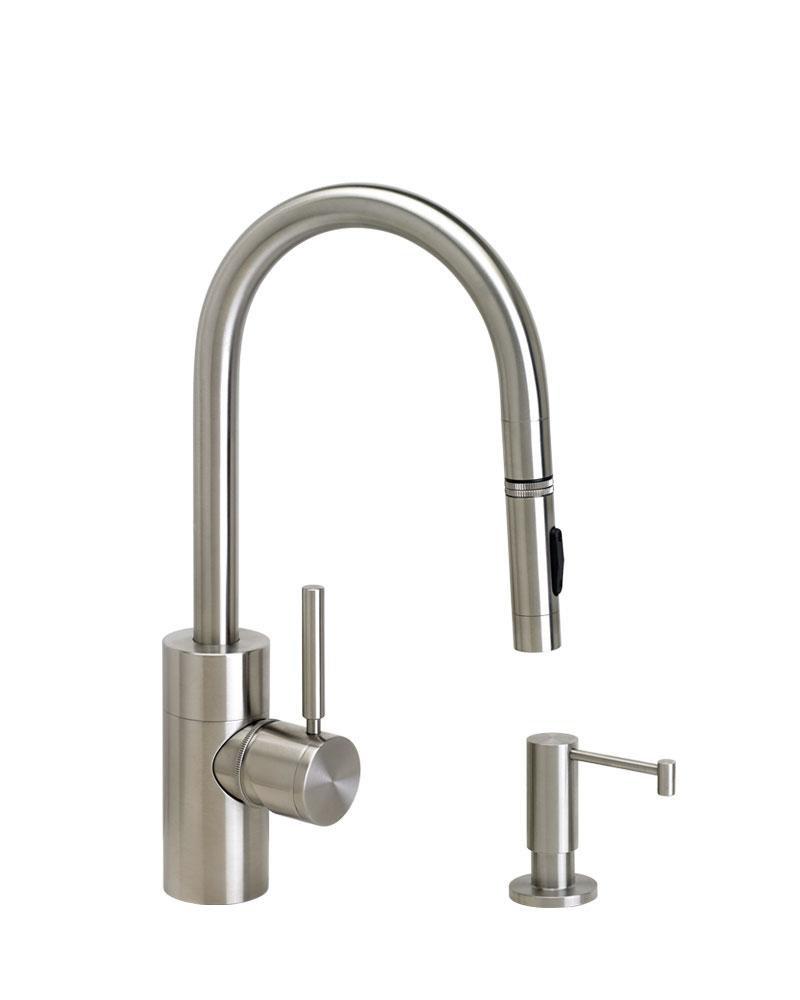 Waterstone Stainless Steel PREP PULL DOWN KITCHEN FAUCET 