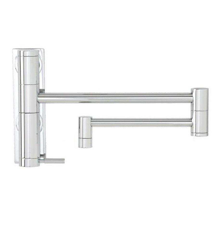 Waterstone Satin Brass Single Handle Lever Handle Pot Filler 