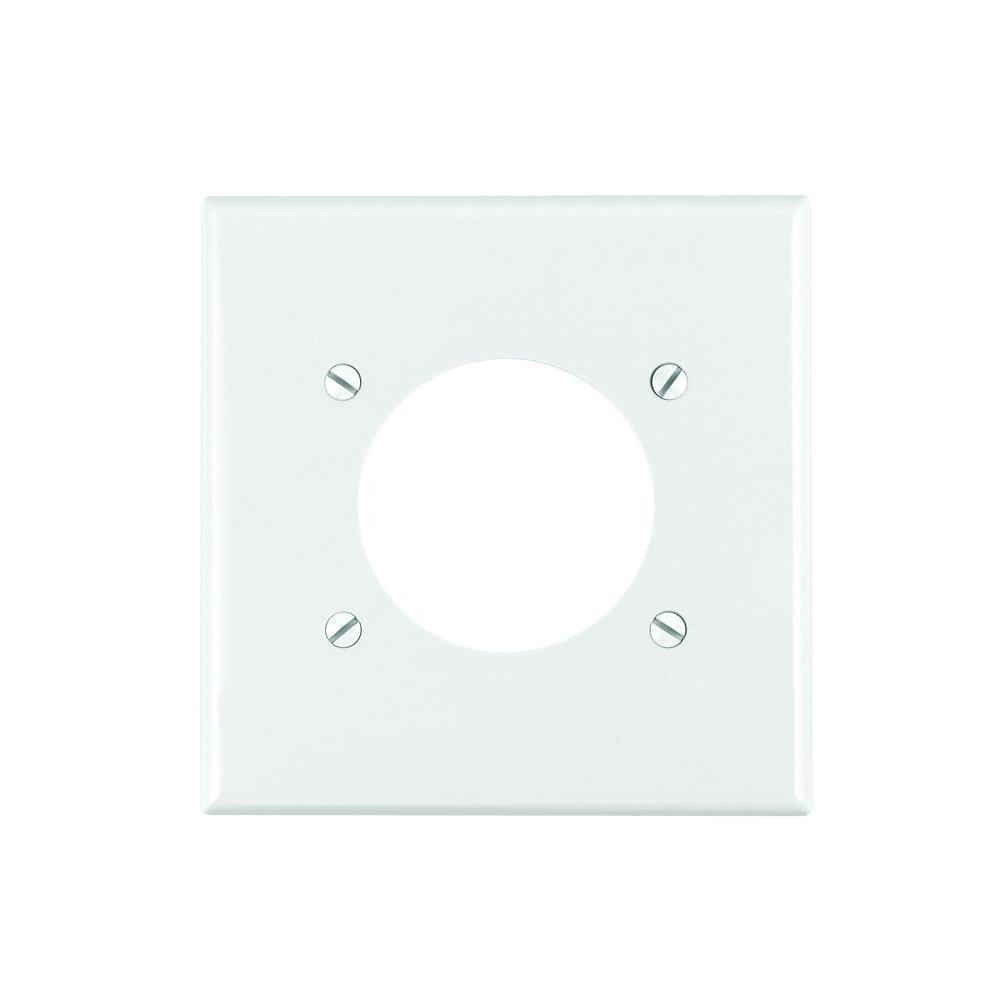 LEVITON White Traditional Wall Plate 