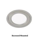 WAC Lighting Brushed Nickel 5W 1-Light LED Under Cabinet Lighting 