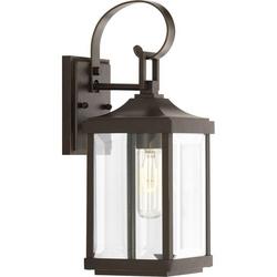 1-Light 100W Tall Outdoorl Wall Sconce in Antique Bronze