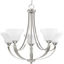 Progress Lighting Polished Nickel 100W 5-Light Medium E-26 Incandescent Chandelier 