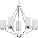 Progress Lighting Polished Chrome 100W 5-Light Medium E-26 Incandescent Chandelier 