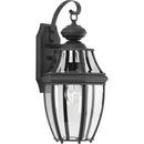 Progress Lighting Black 100W 1-Light Incandescent Outdoor Wall Sconce 