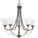 Progress Lighting Antique Bronze 100W 5-Light Medium E-26 Incandescent Chandelier 