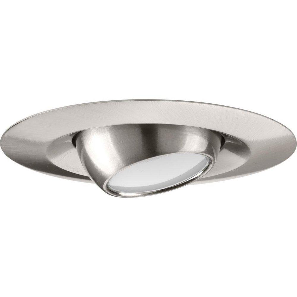 Progress Lighting Brushed Nickel P8176-09-30K 5IN LED EYEBALLTRIM 