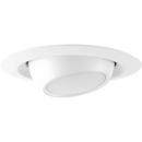 Progress Lighting Satin White 1-Light LED Recessed Trim 