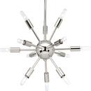 Progress Lighting Polished Nickel 25W 12-Light Chandelier 