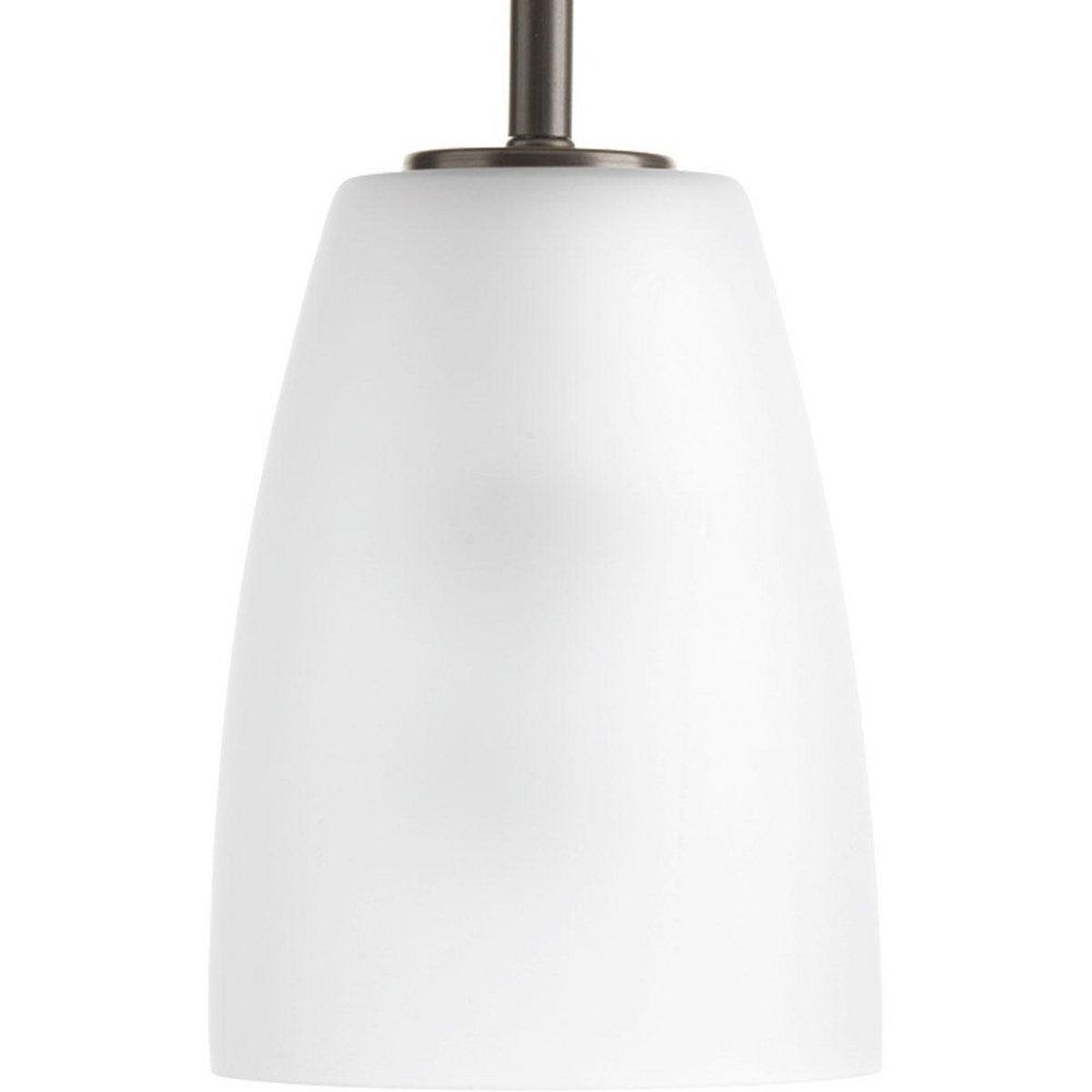 Progress Lighting Antique Bronze 5 in. 100W 1-Light Incandescent Mini Pendant 