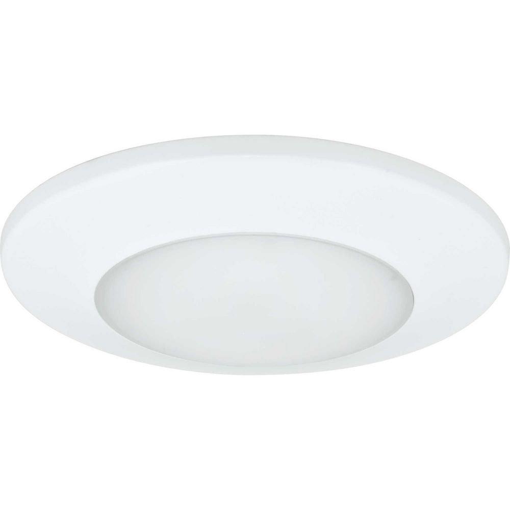 Progress Lighting White 17.3W 3000K LED Flushmount Ceiling Fixture 