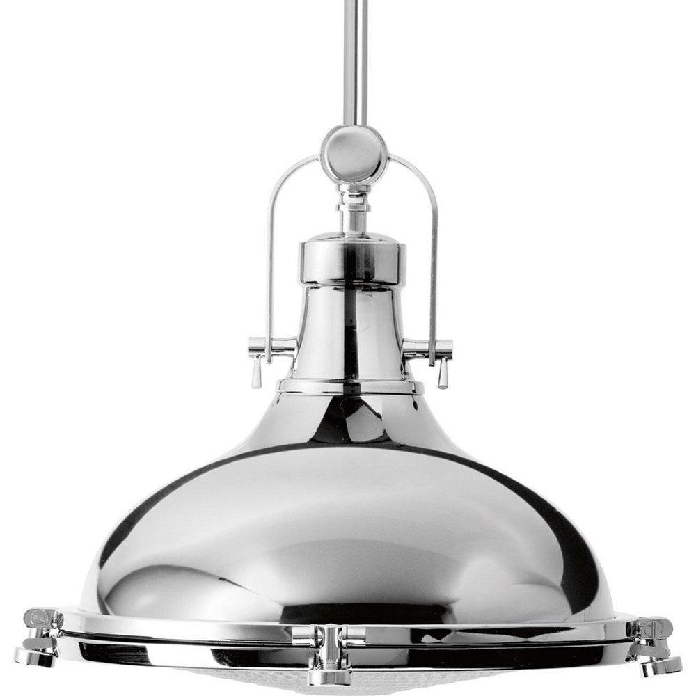 Progress Lighting Polished Chrome 1-Light 17W LED Pendant 