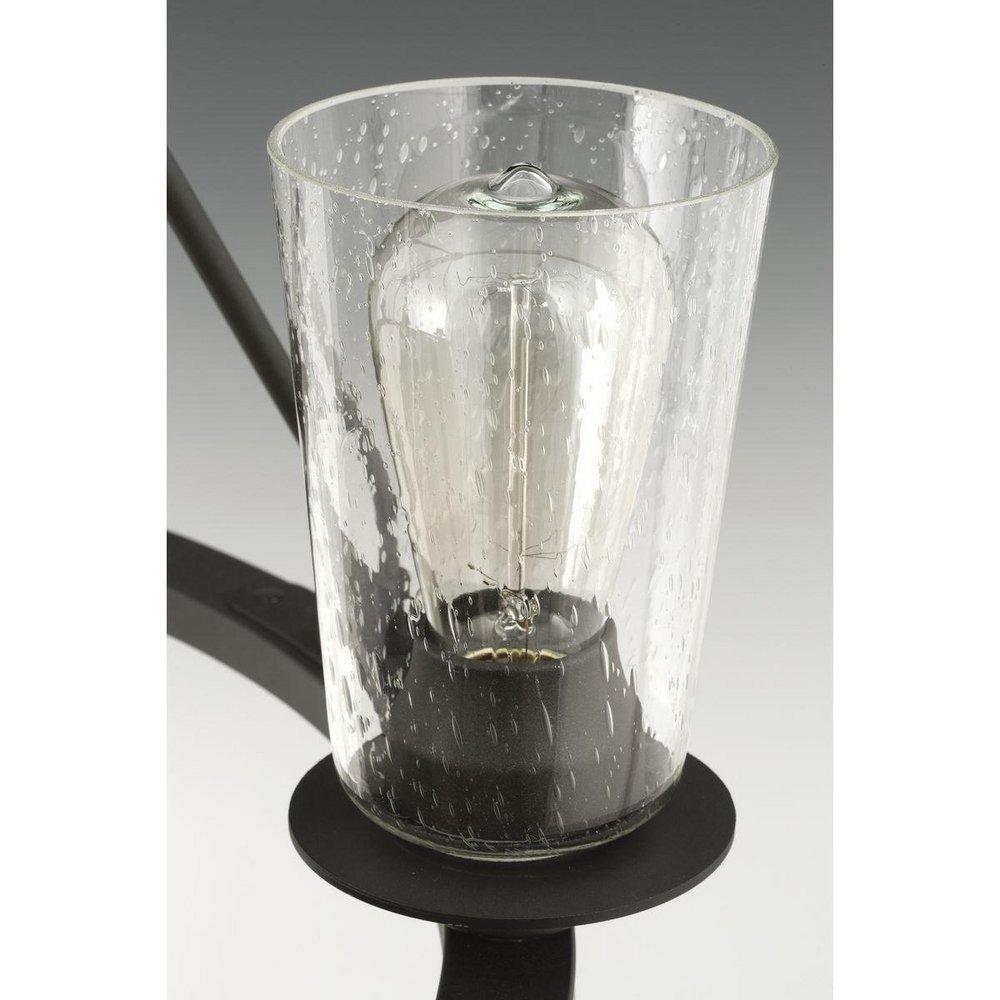 Progress Lighting Graphite 6-Light 60W Medium E-26 Incandescent Chandelier 