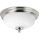 Progress Lighting Brushed Nickel P350002-009-30 1-21W 3000K FLUSH MOUNT 