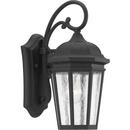 Progress Lighting Black 100W 1-Light Medium E-26 Incandescent Small Outdoor Wall Sconce 
