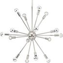 Progress Lighting Polished Nickel 25W 16-Light Chandelier 