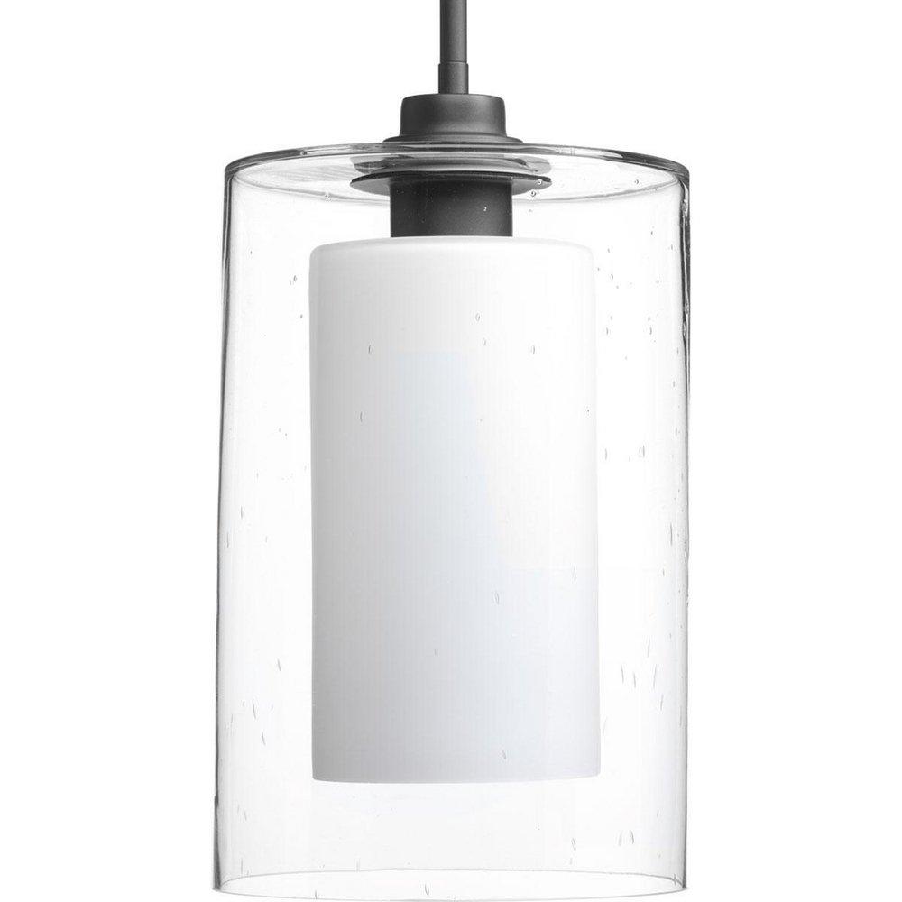 Progress Lighting Graphite 7-3/4 in. 100W 1-Light Pendant 