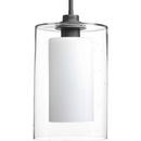 Progress Lighting Graphite 7-3/4 in. 100W 1-Light Pendant 