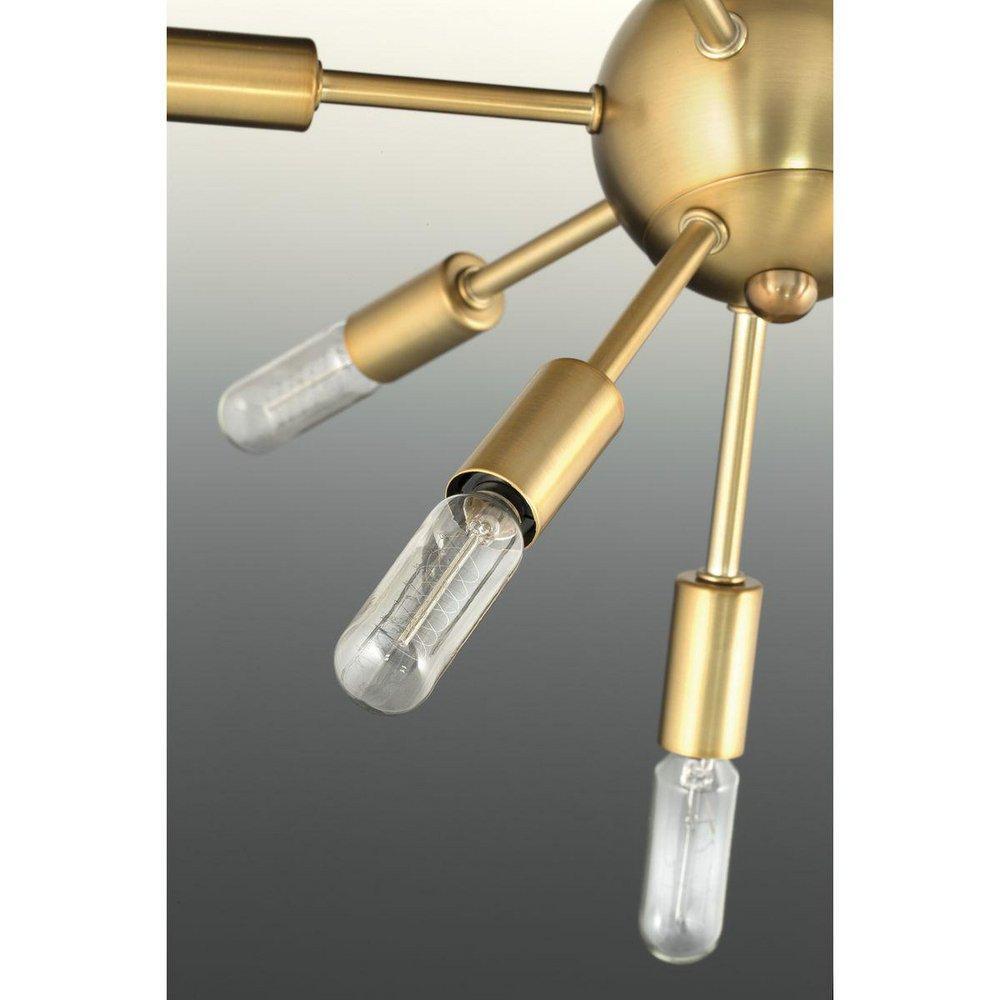 Progress Lighting Brushed Bronze 25W 16-Light Chandelier 