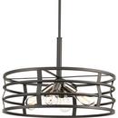 Progress Lighting Graphite 22 in. 4-Light Pendant 