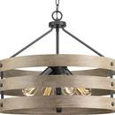 Progress Lighting Graphite 21-5/8 in. 4-Light Pendant 