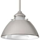 11 in. 100W 1-Light Incandescent Pendant in Polished Nickel