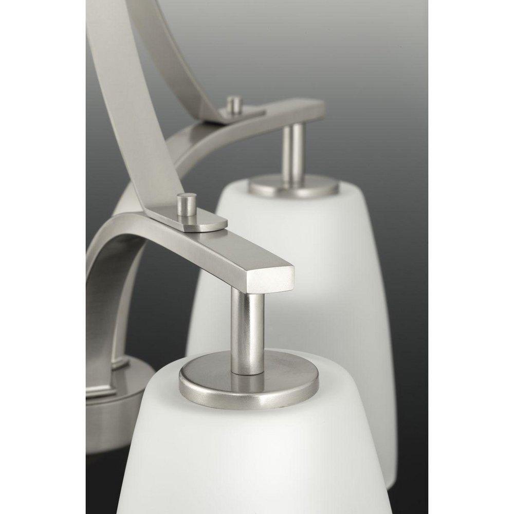 Progress Lighting Brushed Nickel 100W 5-Light Chandelier 