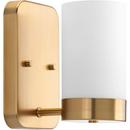 Progress Lighting Brushed Bronze 100W 1-Light Candelabra E-12 Base Incandescent Bath Light 