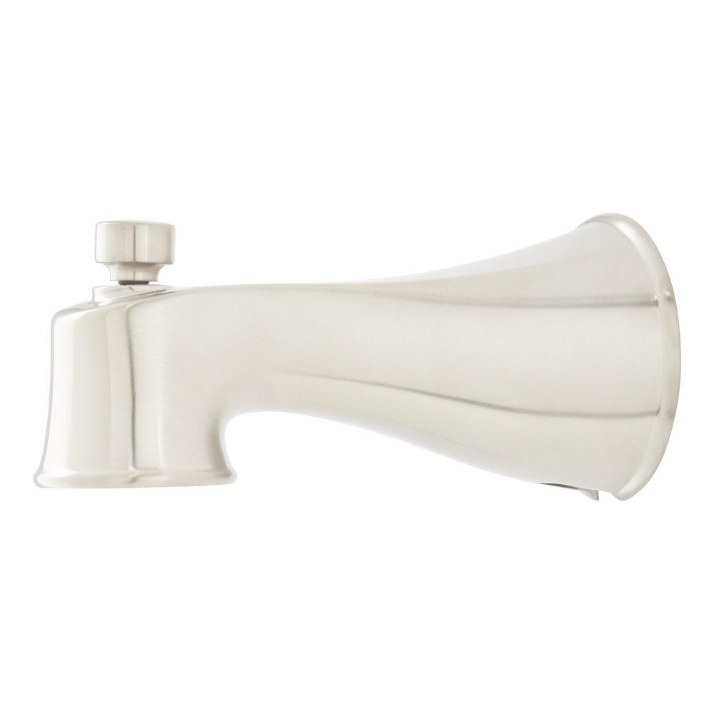 Signature Hardware Brushed Nickel Tub Spout Shower Accessory 