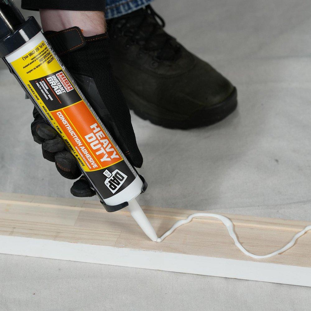 DAP Off White Heavy Duty Construction Adhesive Tube 