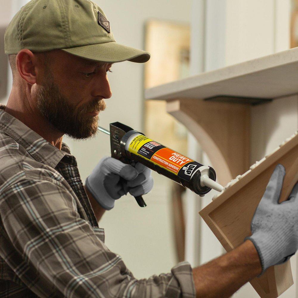 DAP Off White Heavy Duty Construction Adhesive Tube 