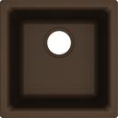 Elkay Mocha 15-3/4 x 15-3/4 in. Drop-in and Undermount Quartz Bar Sink 
