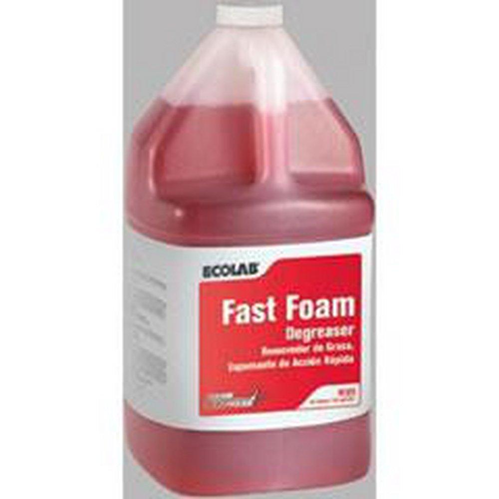 Ecolab Red Fast Foam Degreaser (Case of 4) 
