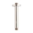 Signature Hardware Polished Nickel 6 in. Ceiling Mount Shower Arm with Flange 