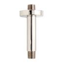 Signature Hardware Polished Nickel 4 in. Ceiling Mount Shower Arm with Flange 