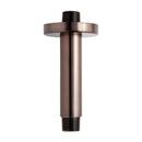Signature Hardware Oil Rubbed Bronze 4 in. Ceiling Mount Shower Arm with Flange 