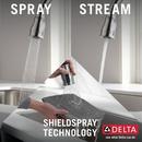 Delta Faucet SpotShield Stainless Single Handle Pull Down Kitchen Faucet 