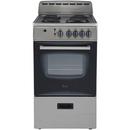19-1/2 in. Electric 4-Burner Coil Freestanding Range in Stainless Steel