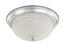 60W 2-Light Flushmount Ceiling Light in Polished Chrome