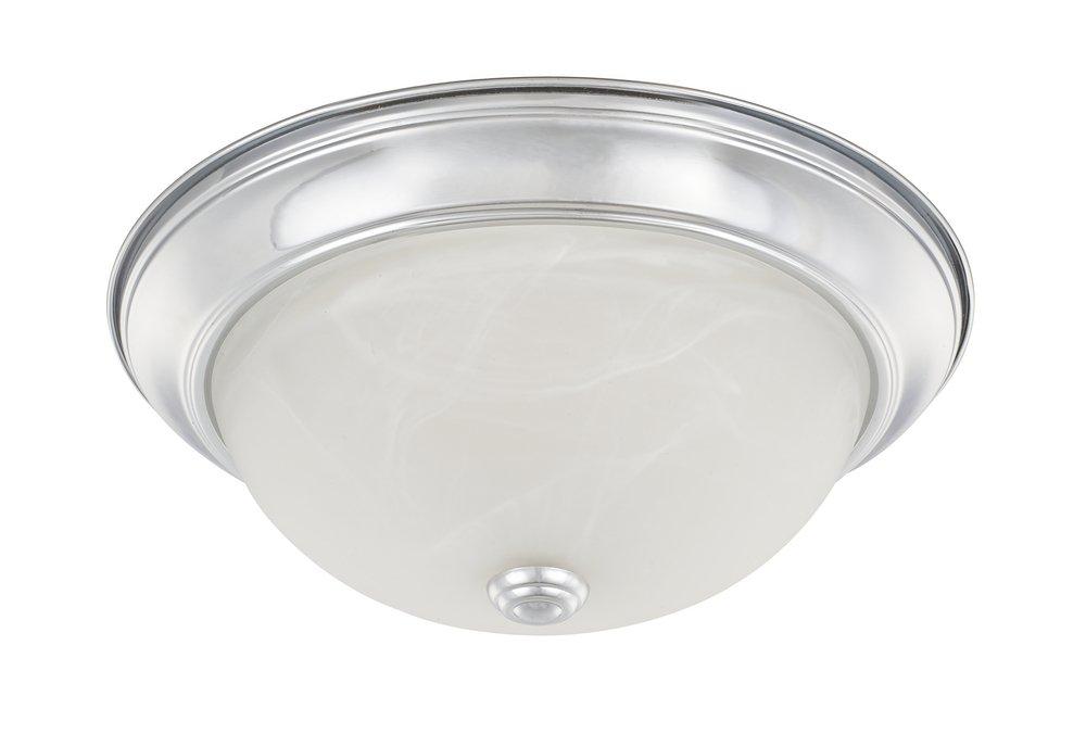 Capital Lighting Chrome 2-Light 60W Ceiling Fixture 