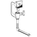 American Standard White 6-1/4 in. Sensor Operated Concealed Toilet Flush Valve for Wall Hung and Back Spud Bowl 