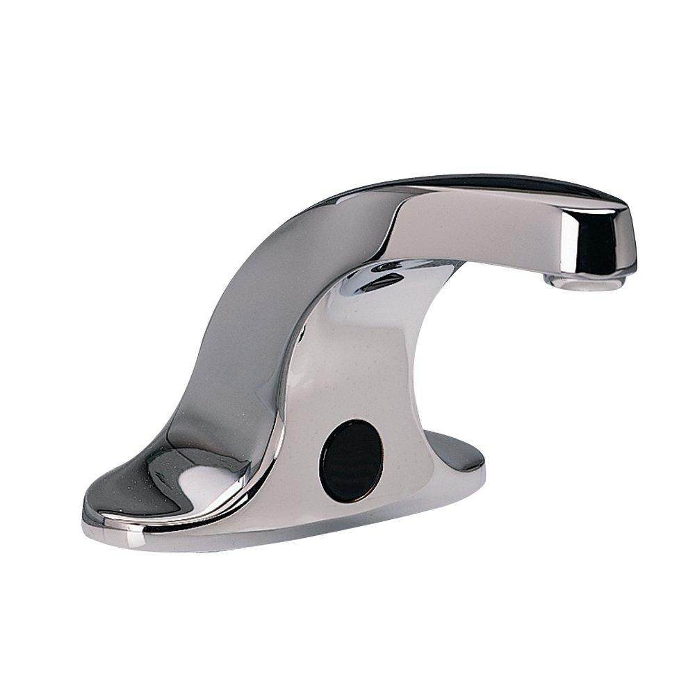 American Standard Polished Chrome No Handle Centerset and Sensor Bathroom Sink Faucet 