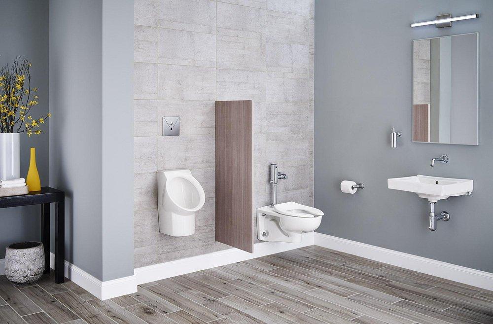 American Standard Polished Chrome Sensor Bathroom Sink Faucet 