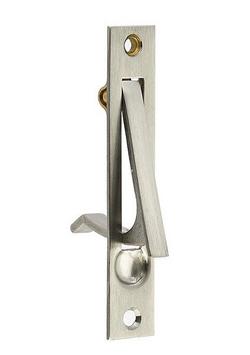 Edge Pull with Screw in Satin Nickel