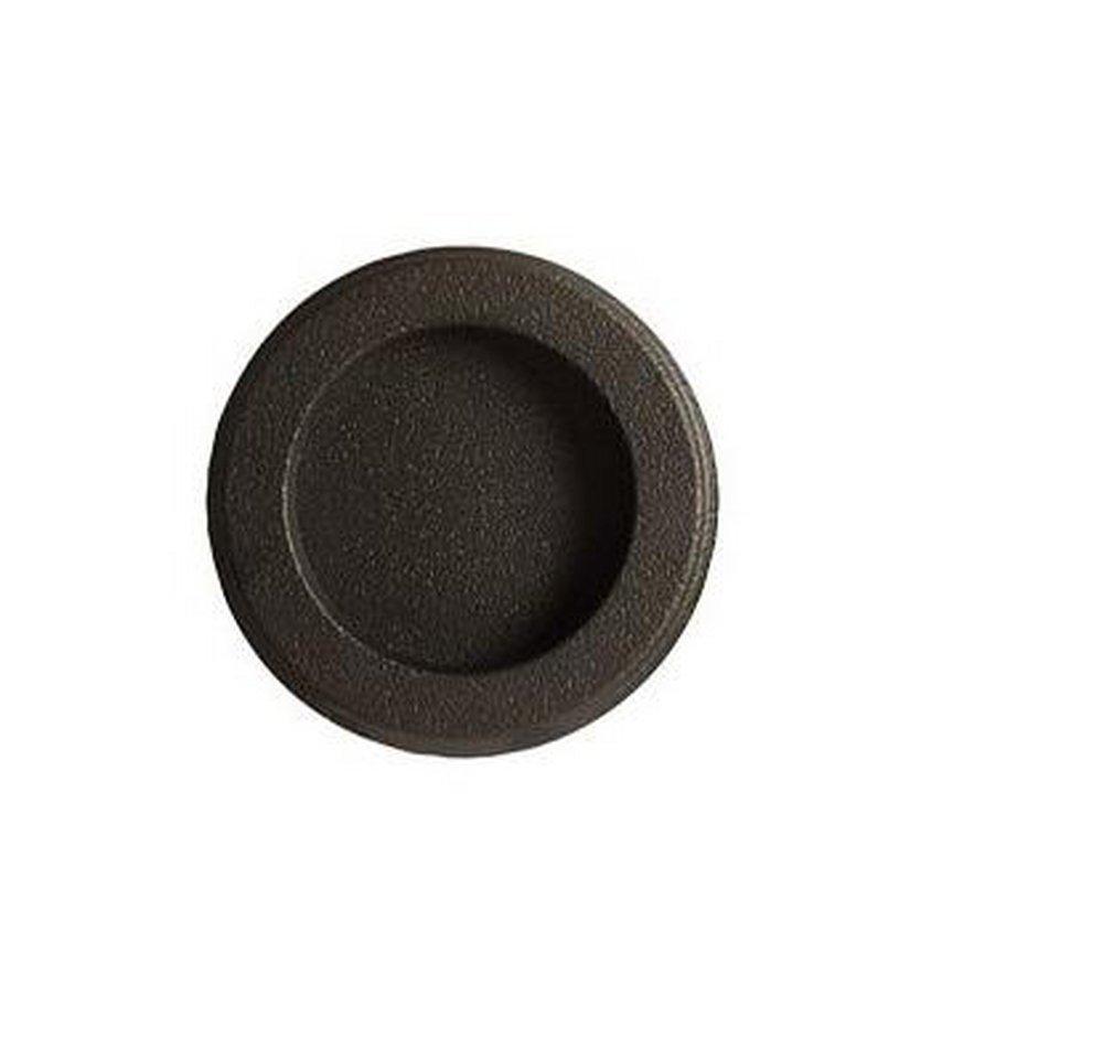 Emtek Products Satin Nickel Round Flush Door Pull 